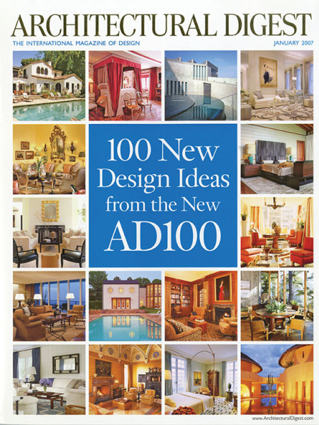 Architectural Digest - January 2007